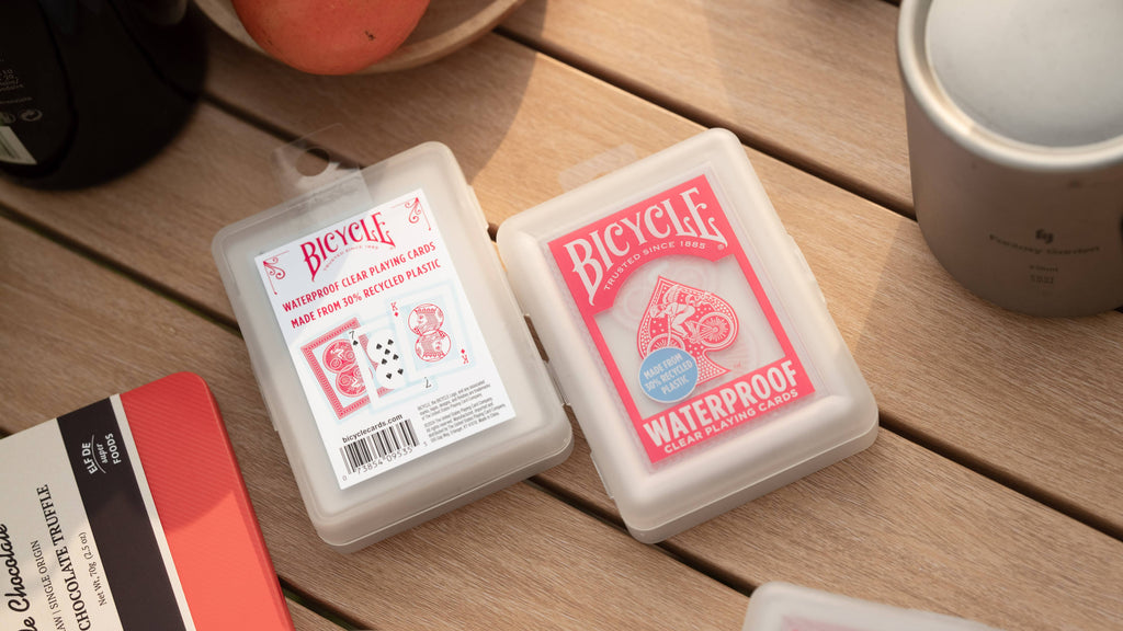 Bicycle Waterproof Plastic Playing Cards – Red