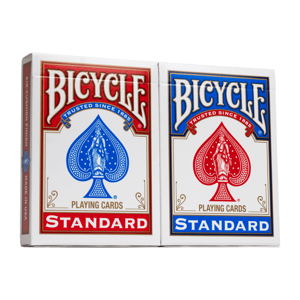 Bicycle® Standard 2-Pack Red & Blue Playing Cards