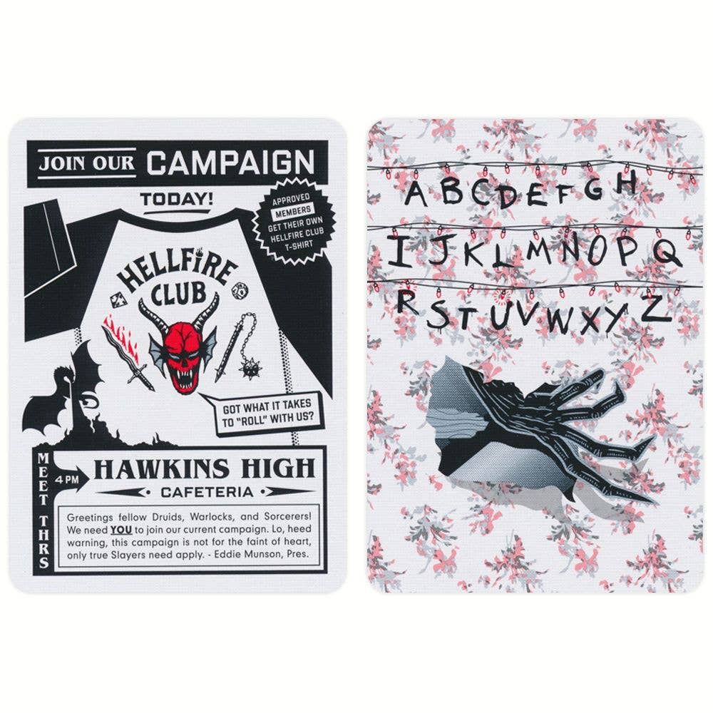 Stranger Things Playing Cards Theory11
