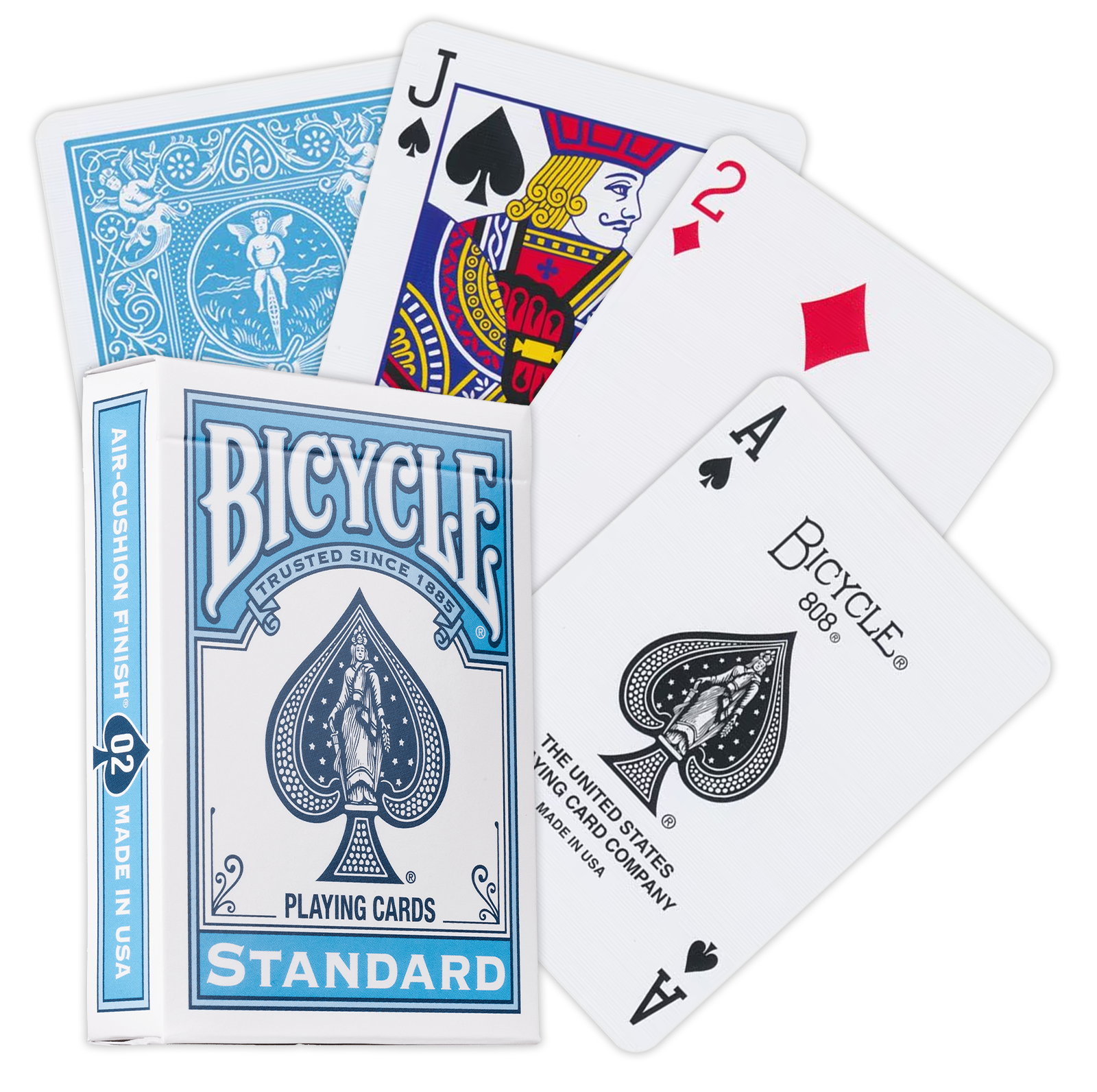 Bicycle® Rider Back (Colour Series 2 Breeze) Playing Cards