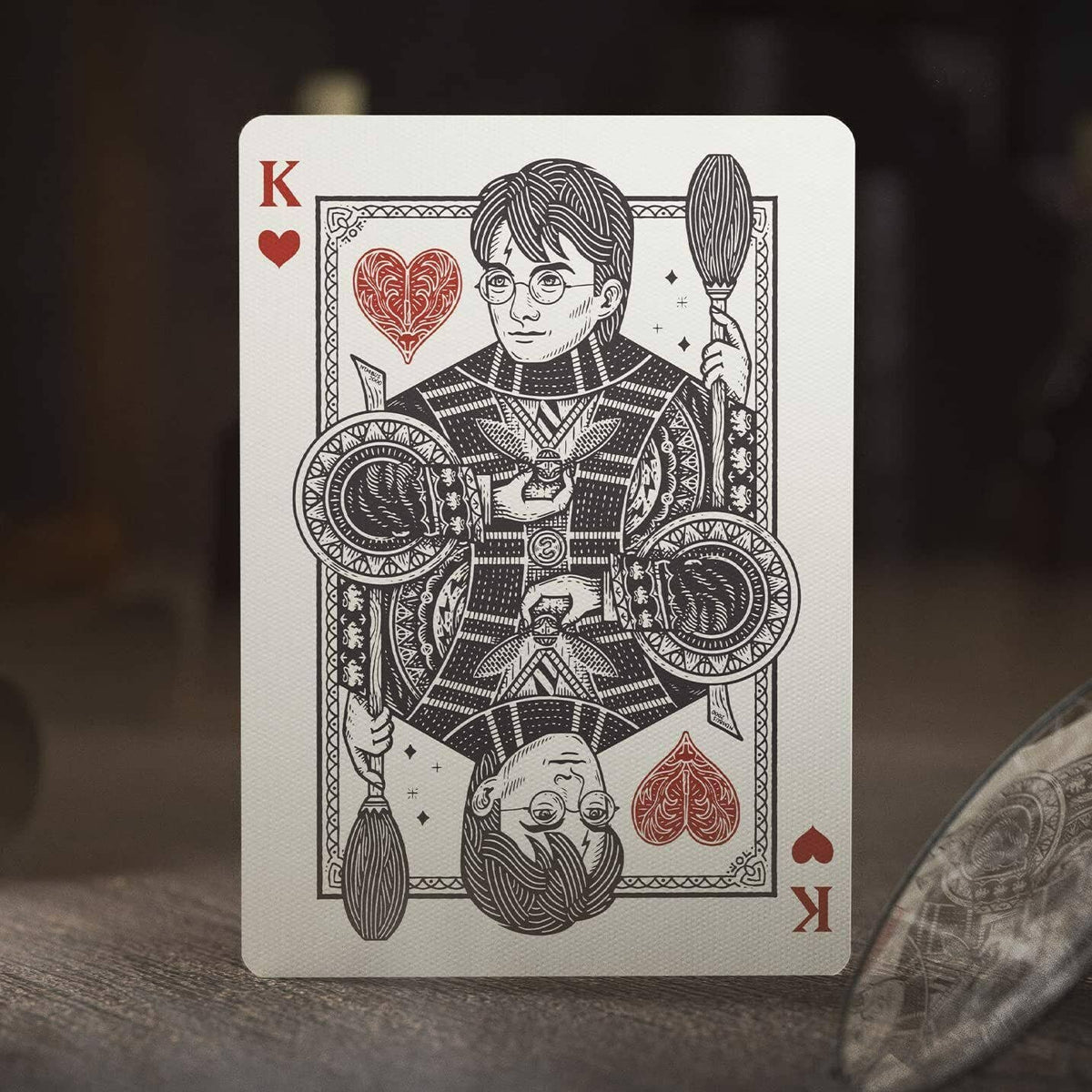 Harry Potter Hufflepuff Yellow Playing Cards by theory11