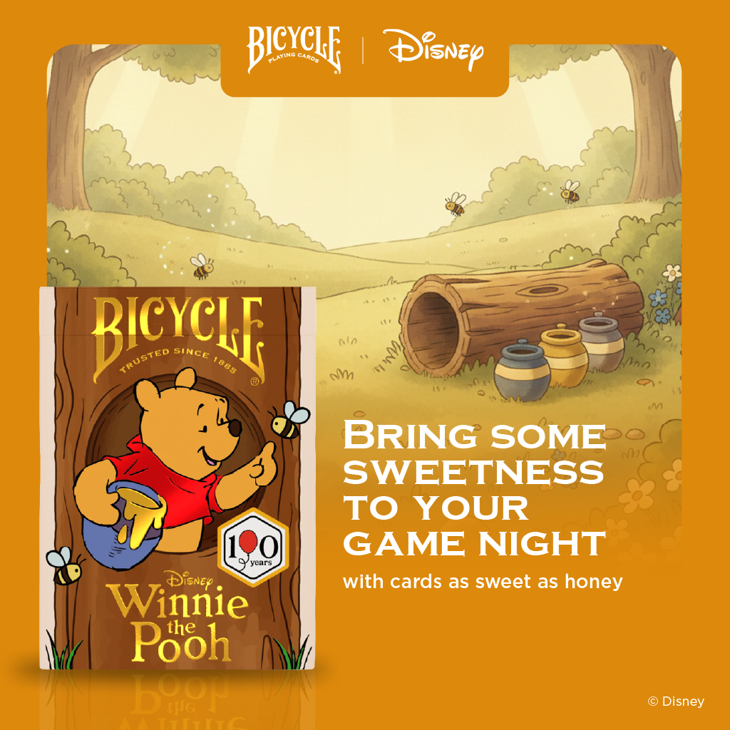 Bicycle - Winnie the Pooh Playing Cards