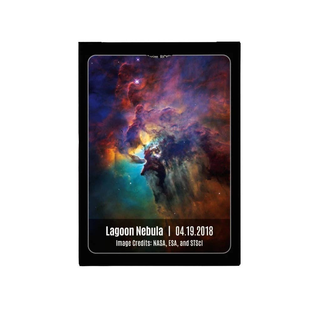 Bicycle Stargazer 204 Playing Cards – Lagoon Nebula Space Deck