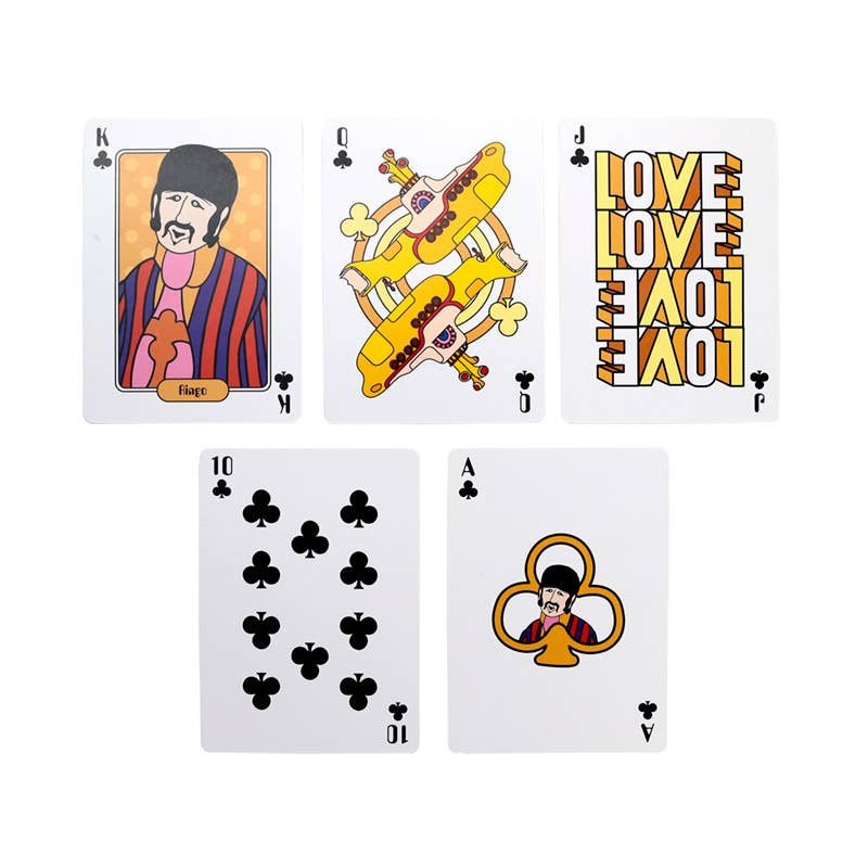 The Beatles Yellow Submarine Standard Playing Card Deck