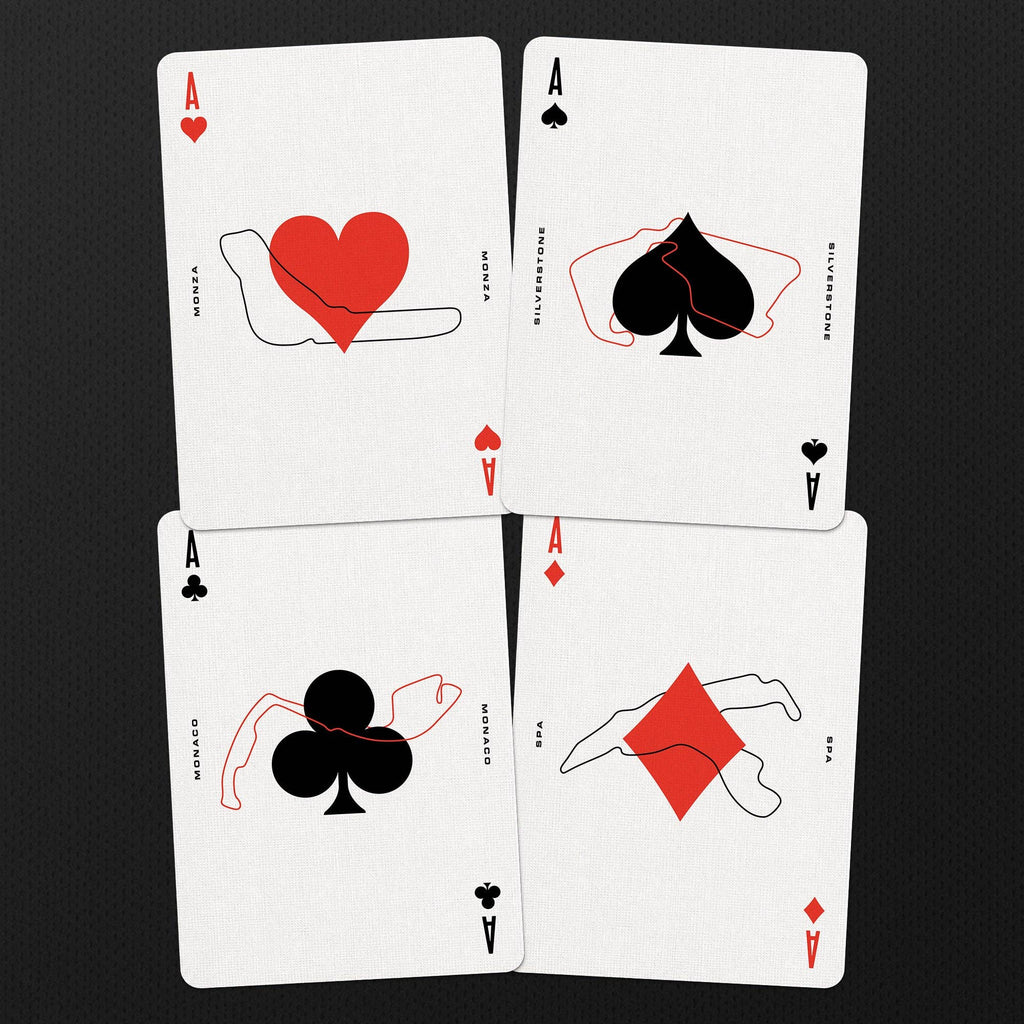 Formula 1 Playing Cards by Boot & Ball