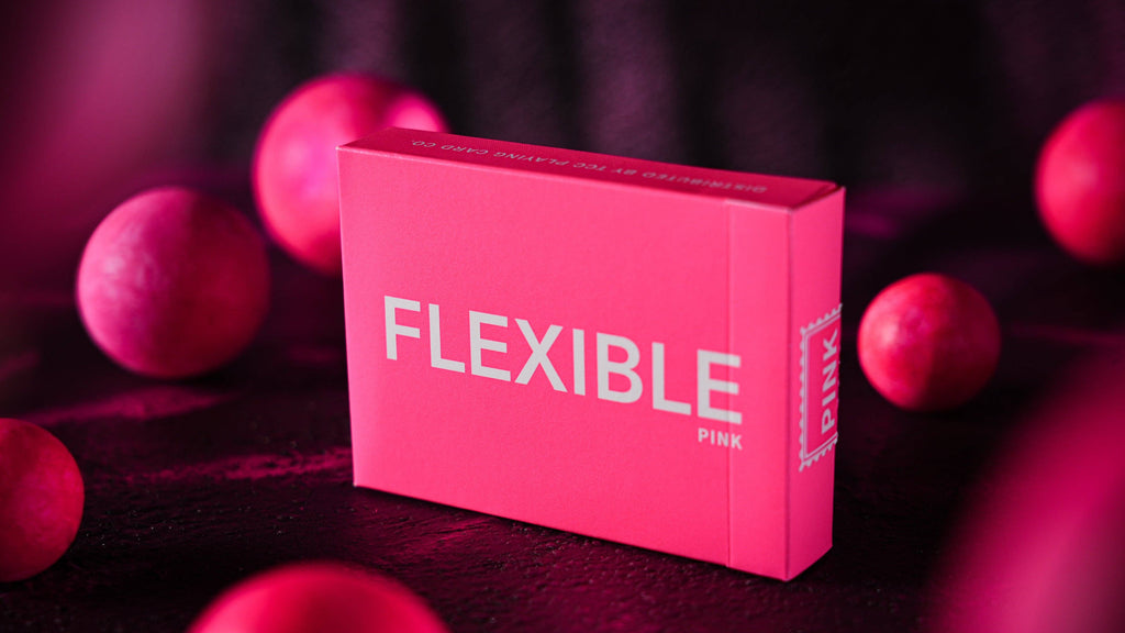 Flexible Pink Playing Cards by TCC