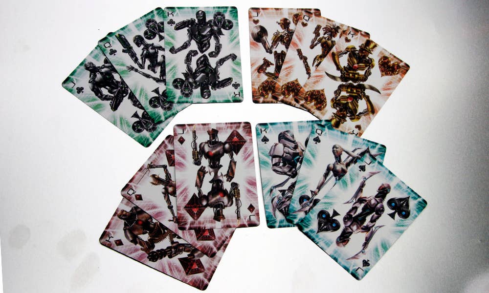 Bicycle Robotics Playing Cards