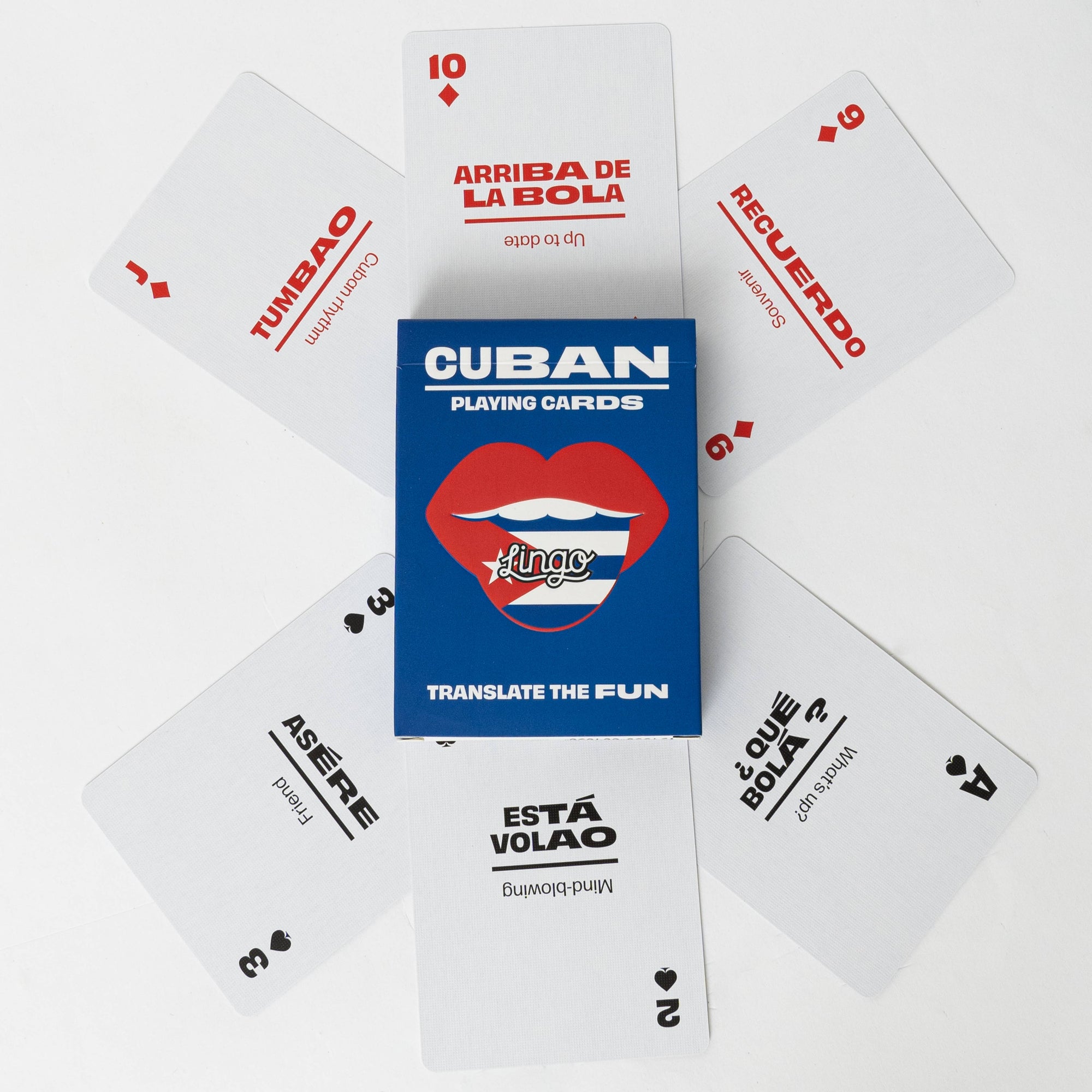 Cuban Lingo Playing Cards