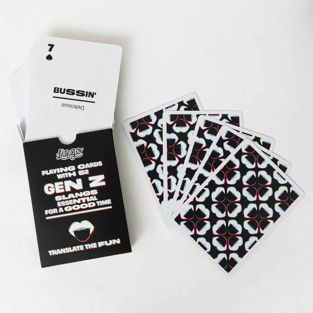 Gen Z Lingo Playing Cards
