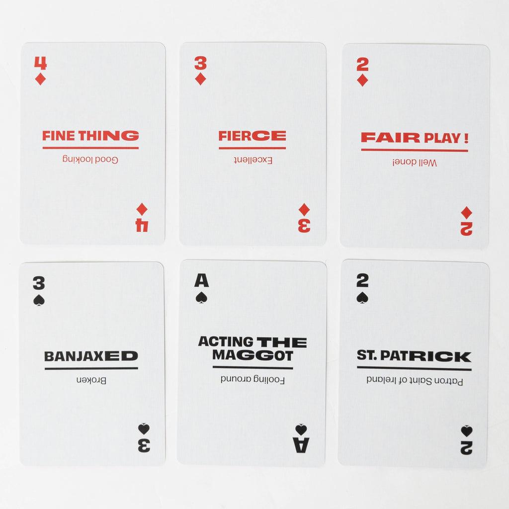 Irish Lingo Playing Cards