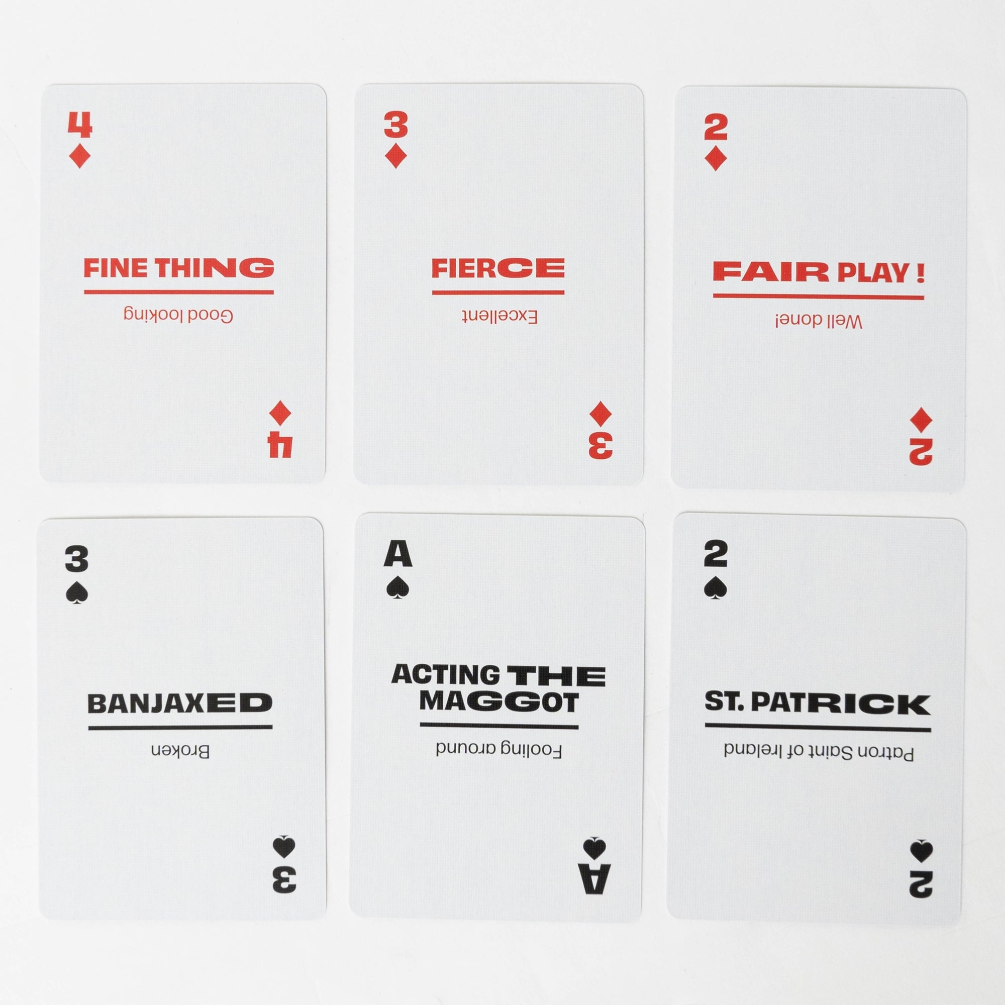 Irish Lingo Playing Cards