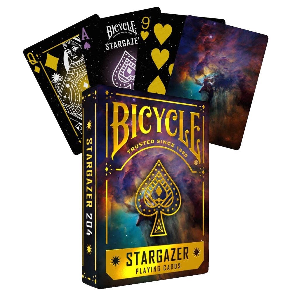Bicycle Stargazer 204 Playing Cards – Lagoon Nebula Space Deck