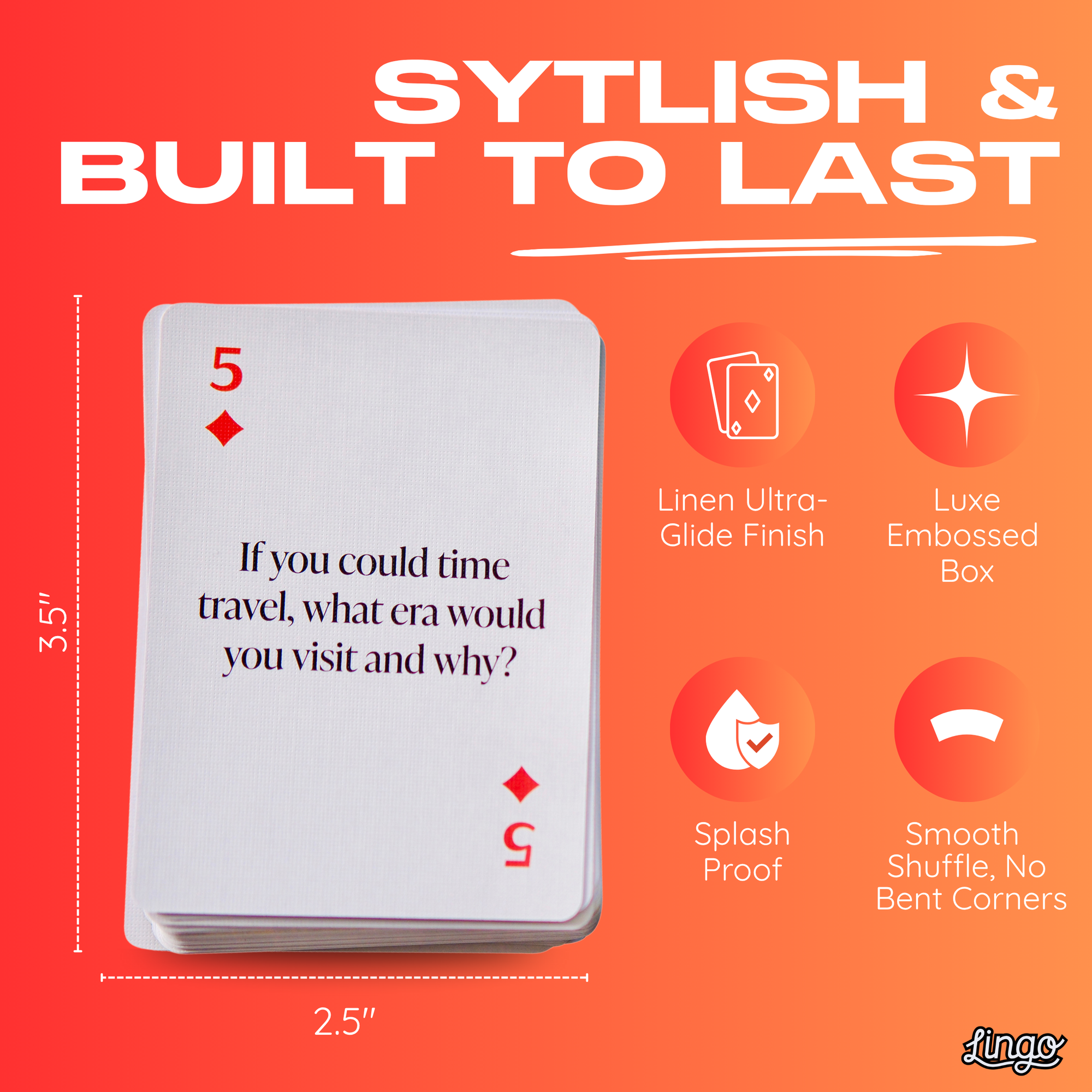 Ignite The Night Lingo Playing Cards