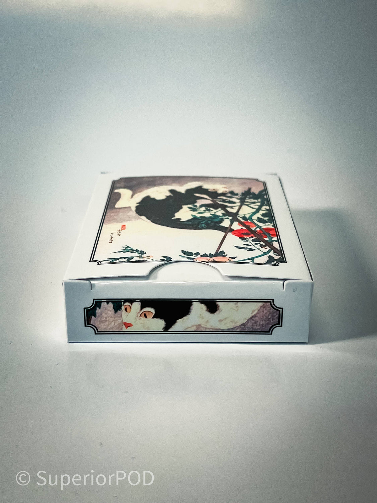 Hiroaki Takahashi Cat with Tomato Plant Playing Cards