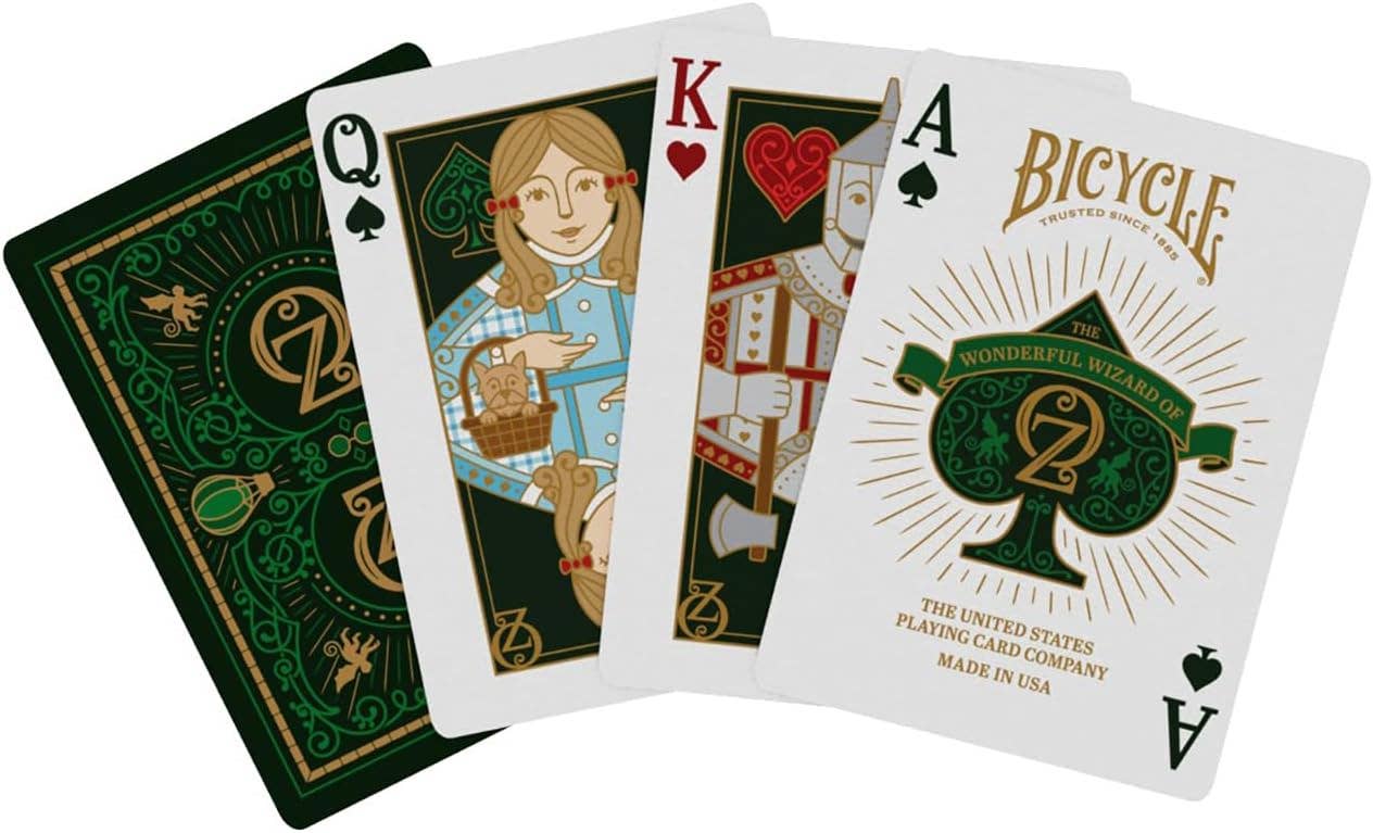 Wizard of Oz Playing Cards Bicycle