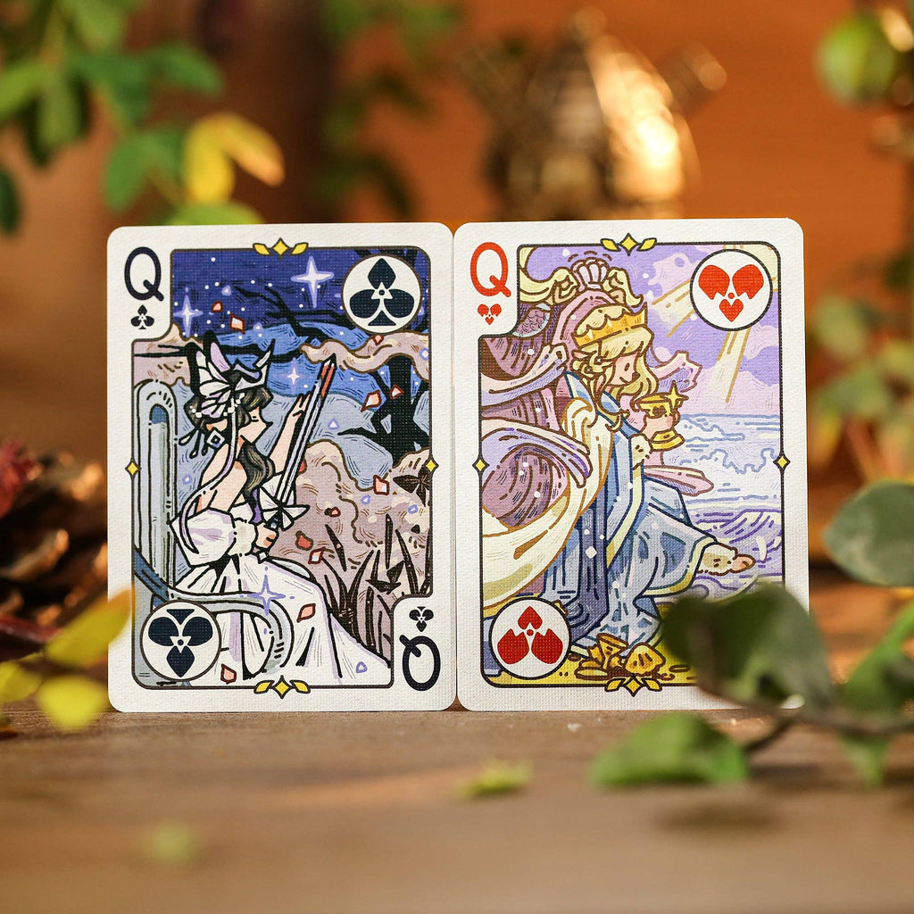 The Valley of the Lambs Playing Cards - Silver Key Society - Keyhole Collection