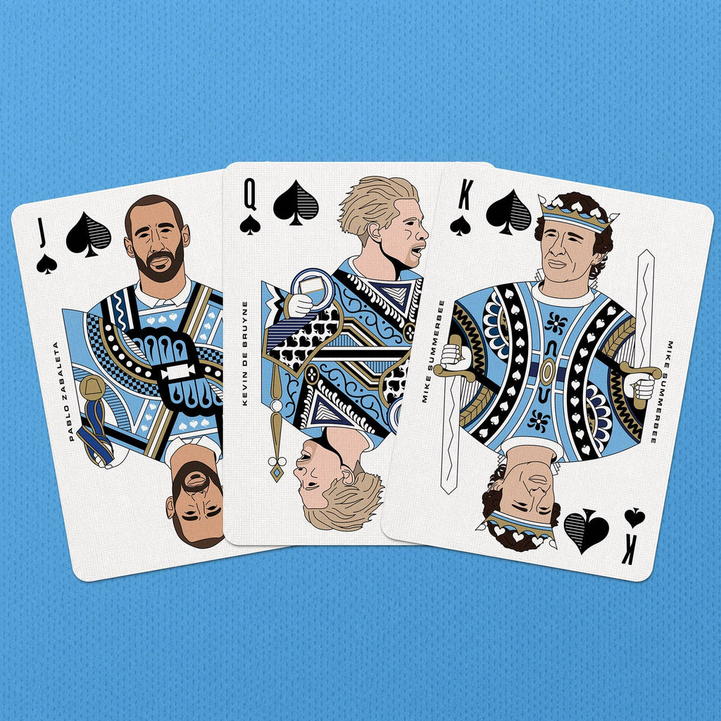 Manchester City Playing Cards by Boot & Ball