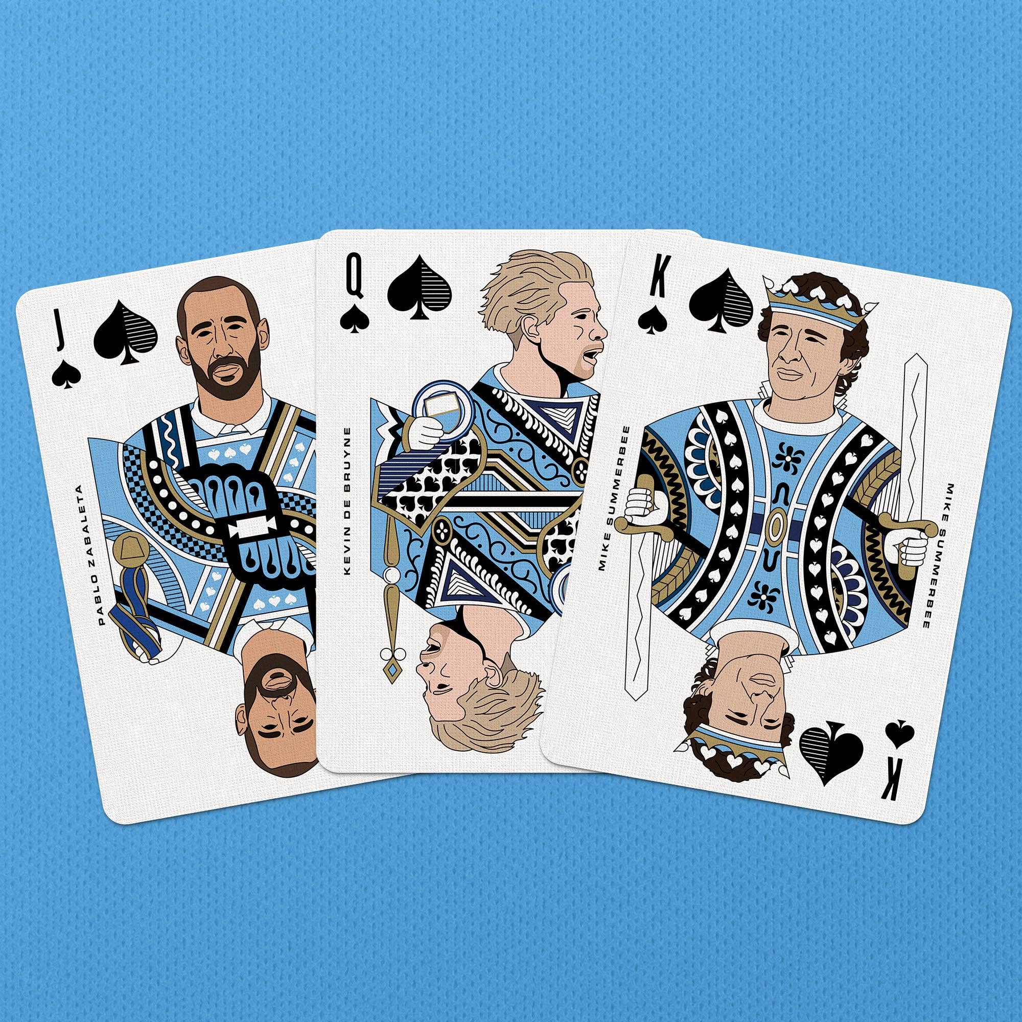 Manchester City Playing Cards by Boot & Ball