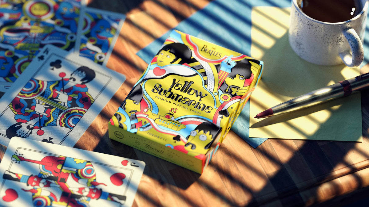 Theory11 The Beatles Yellow Submarine Playing Cards