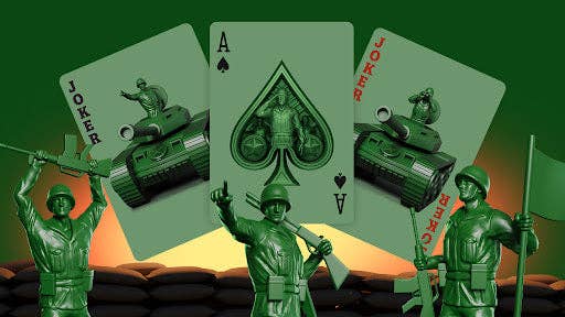 Army Men Playing Cards – Collectible Playing Cards (CPC)