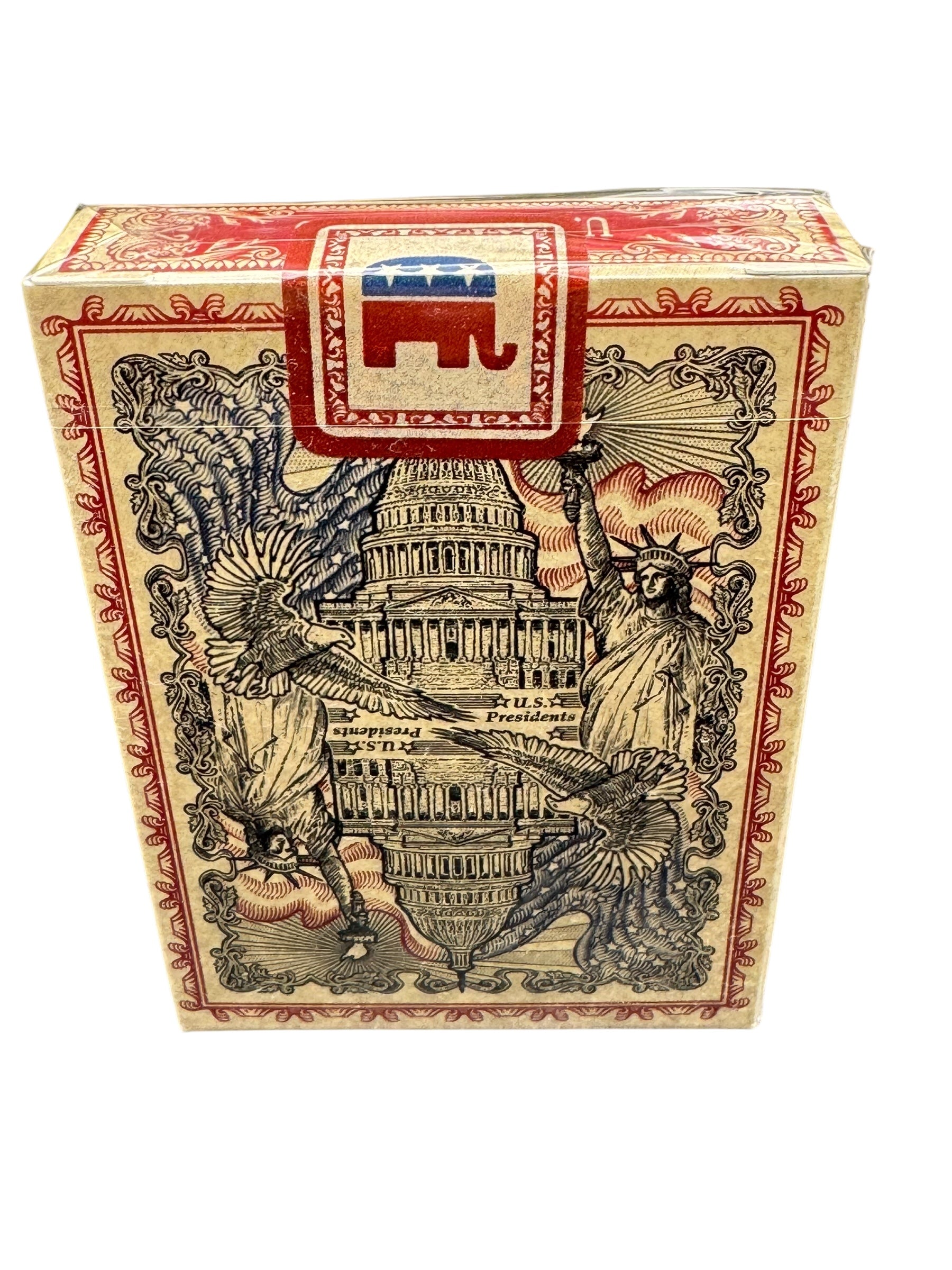 Bicycle US Presidents Playing Cards (Republican Red)