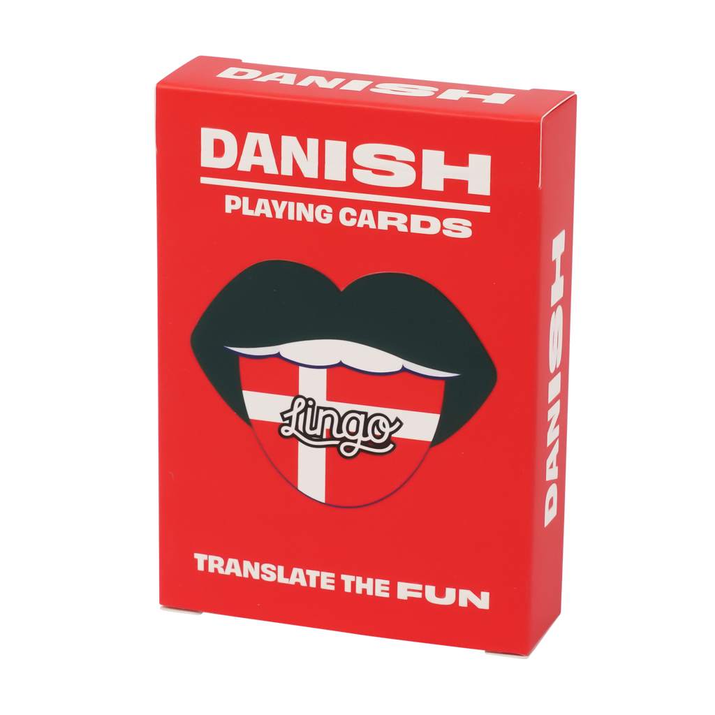 Lingo Danish Playing Cards – Learn Danish Language Deck