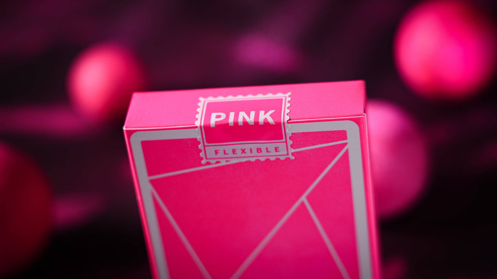 Flexible Pink Playing Cards by TCC