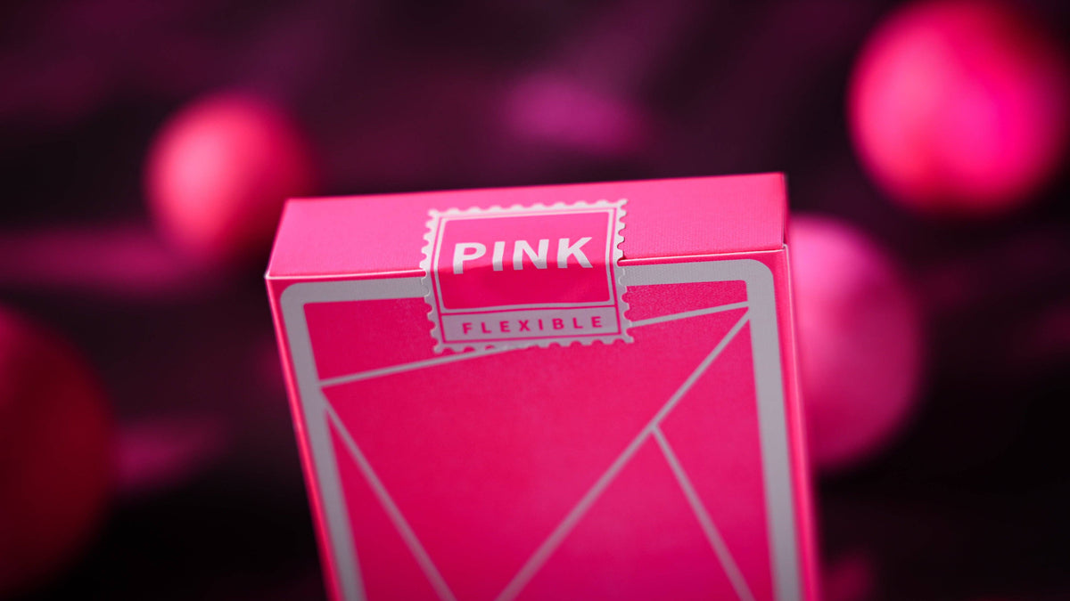Flexible Pink Playing Cards by TCC