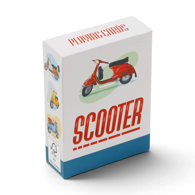 Scooter Standard Playing Card Deck