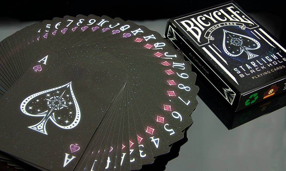 Bicycle Starlight Black Hole Limited Edition Playing Cards