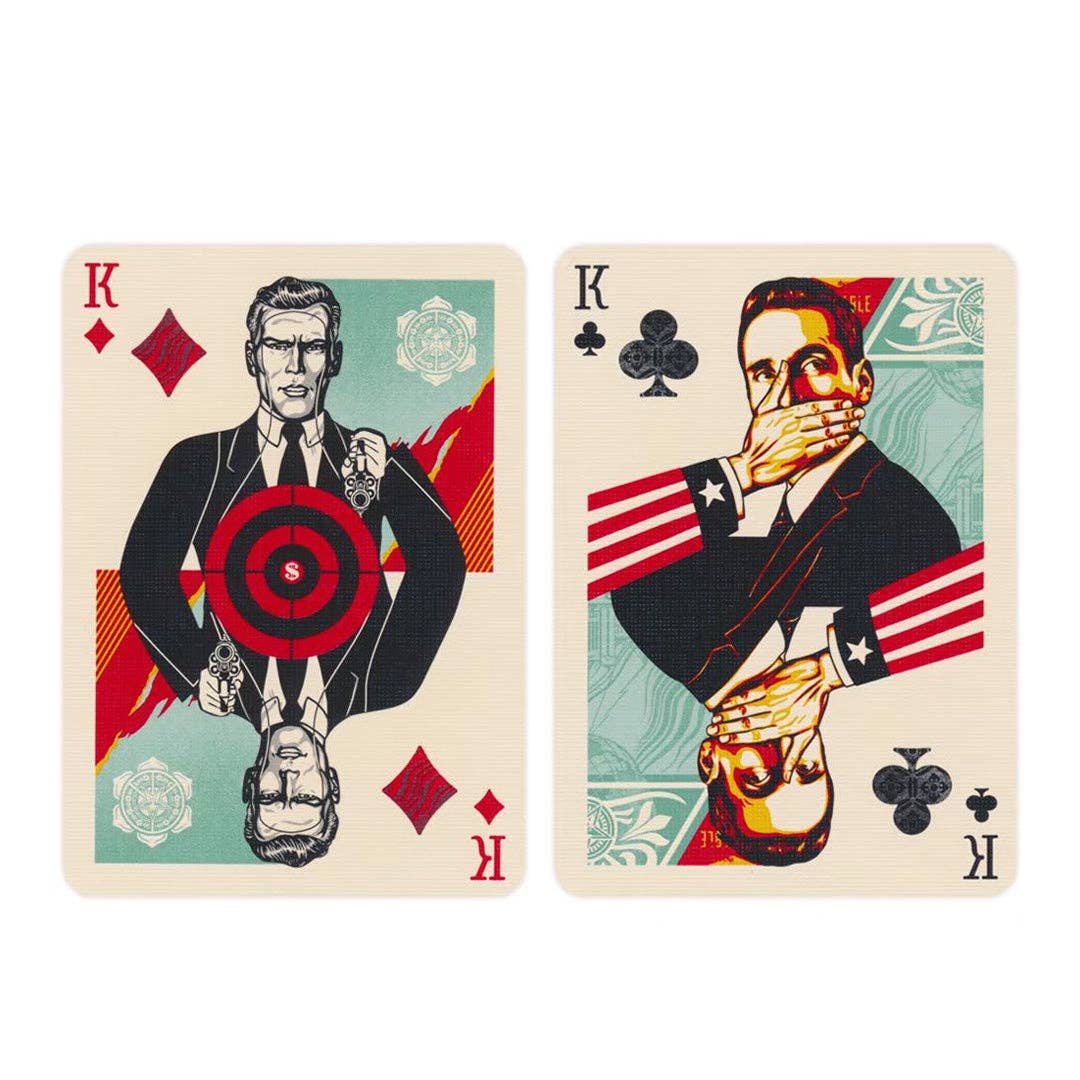 Obey Playing Cards Gold edition Theory 11