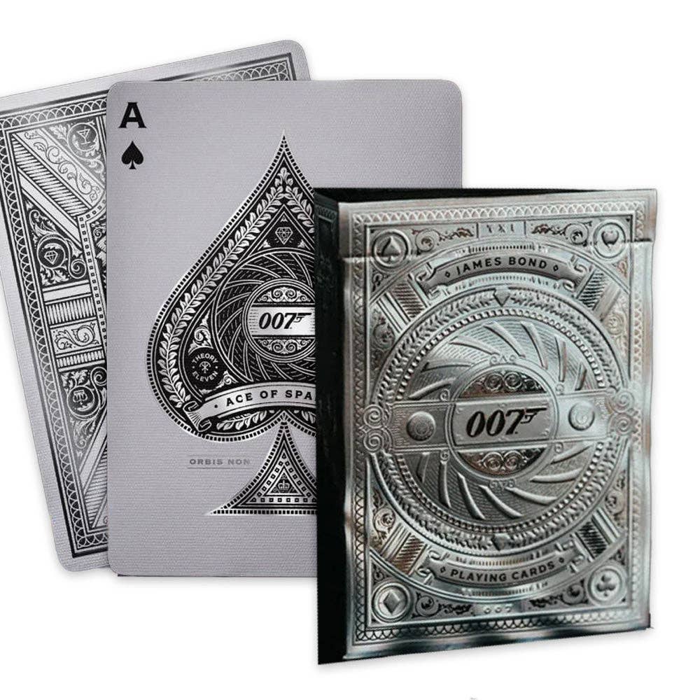 Theory11 James Bond 007 Silver Edition Playing Cards