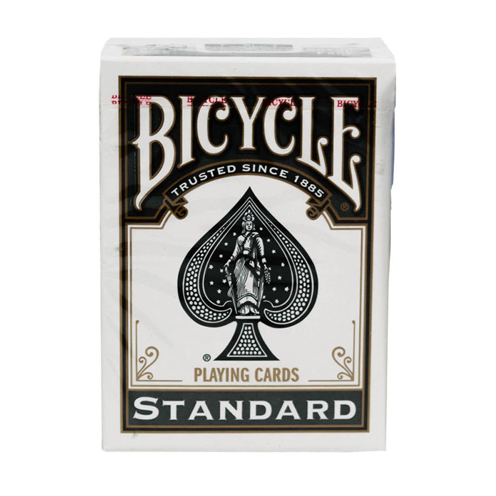Bicycle Rider Standard Four Decks Black And Red