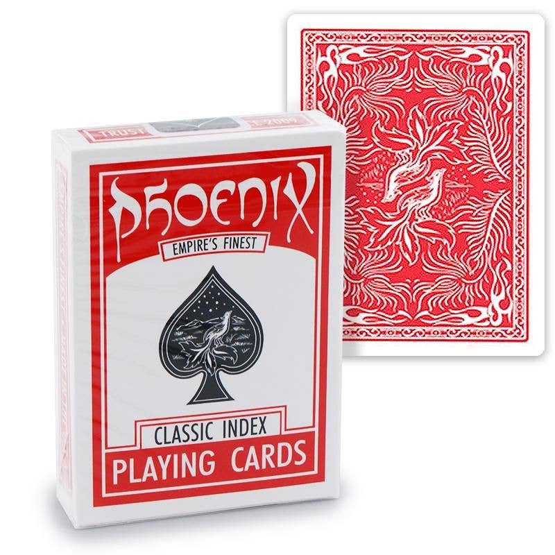 Phoenix Empire's Finest Playing Cards (Red) - By Card-Shark