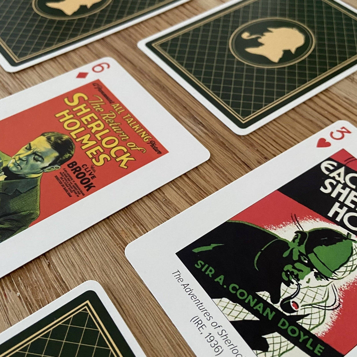 Piatnik Sherlock Holmes Playing Cards – Illustrated Collector Deck