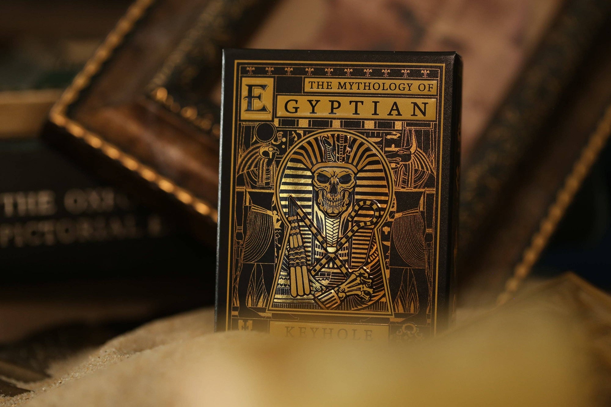 Egyptian Mythology Playing Cards - Silver Key Society - Keyhole Collection