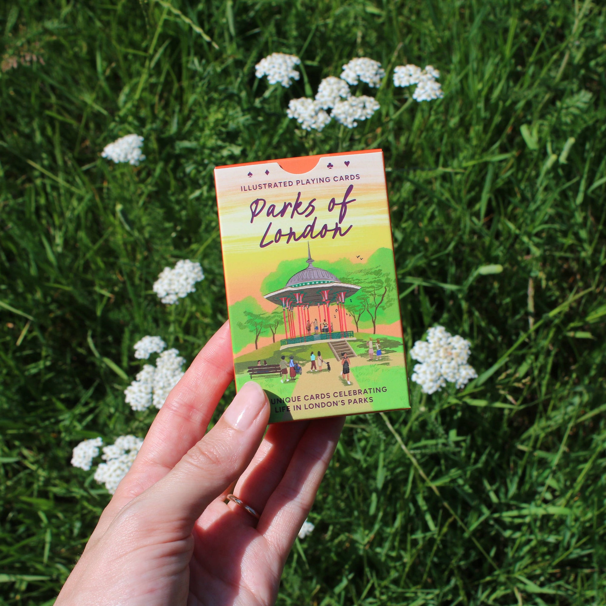 Parks of London Illustrated Playing Cards by Studio Giv