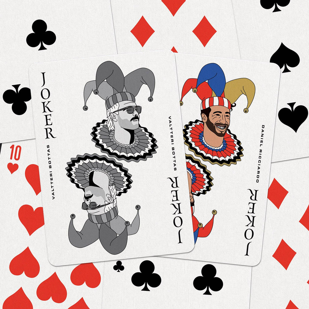 Formula 1 Playing Cards by Boot & Ball