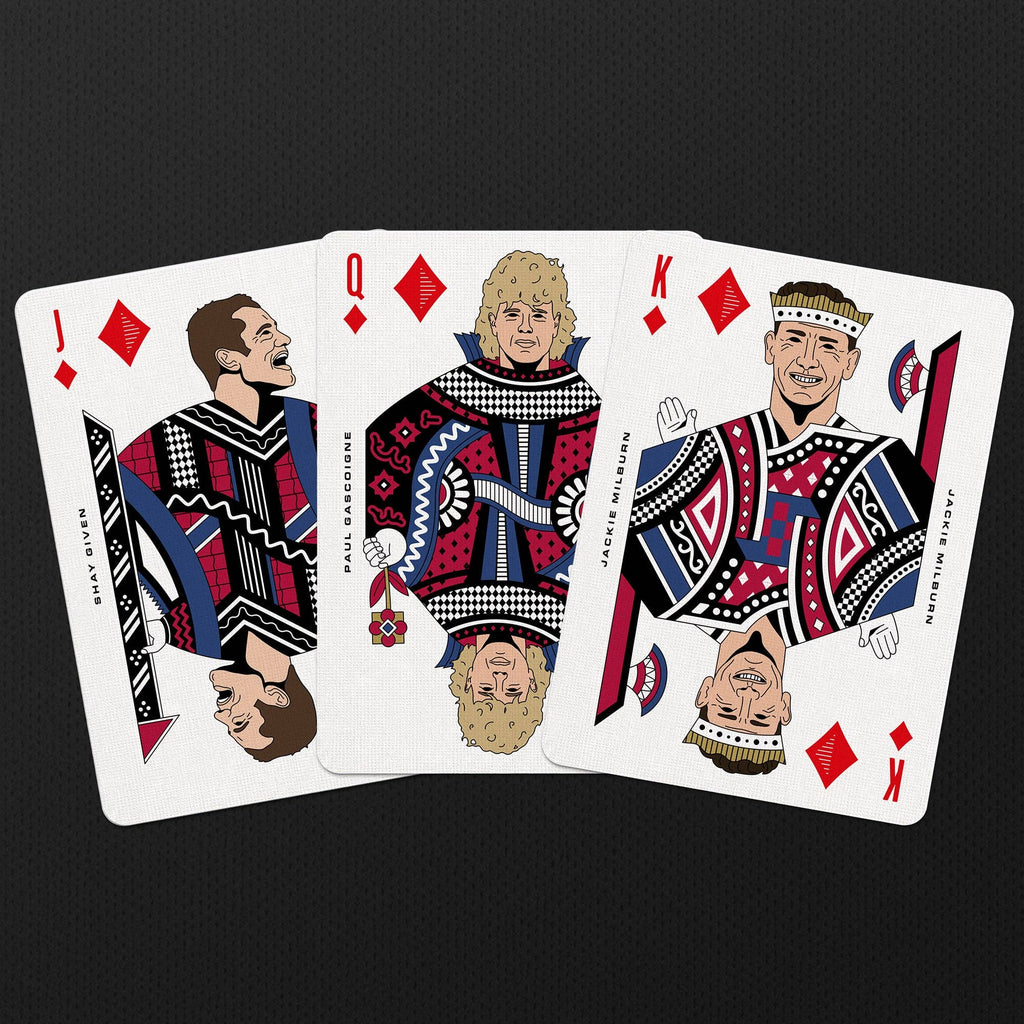 Newcastle Playing Cards – Boot & Ball Football Legends Deck