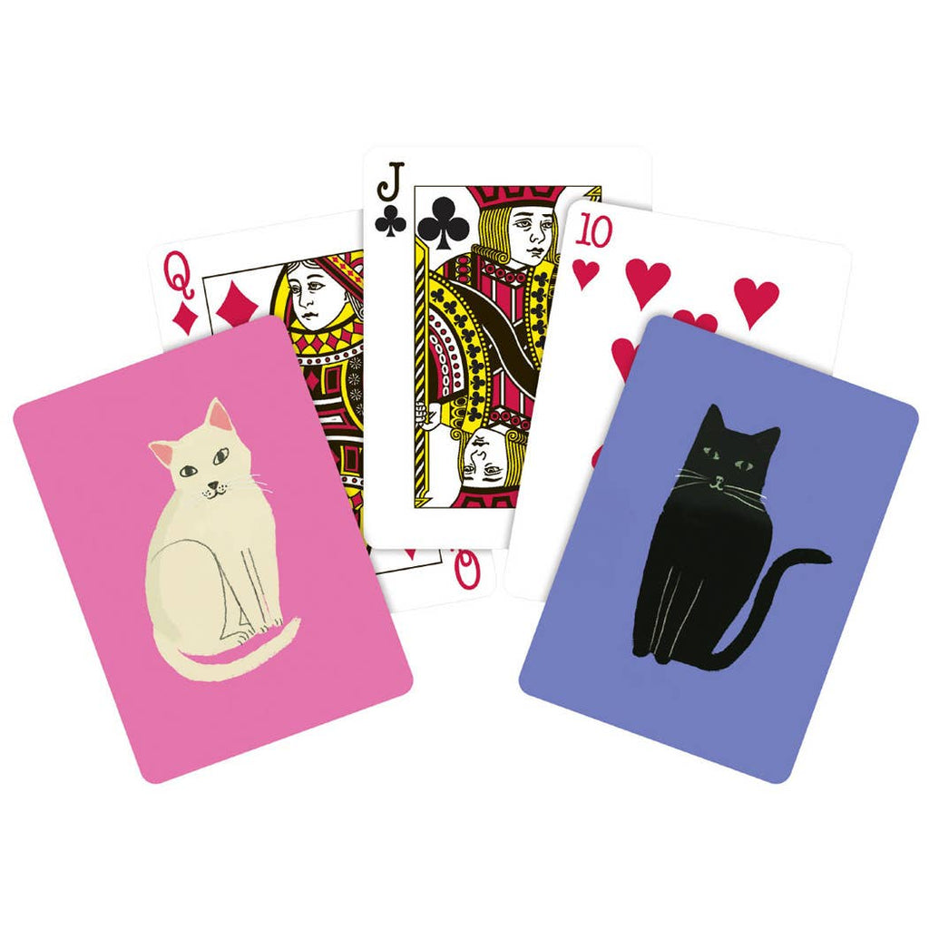 Cat Etiquette Luxury Double Playing Card Set by Roger la Borde