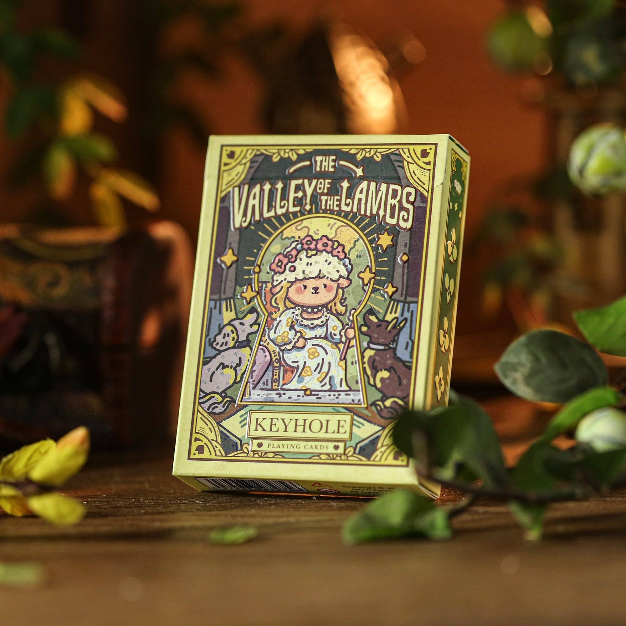 The Valley of the Lambs Playing Cards - Silver Key Society - Keyhole Collection