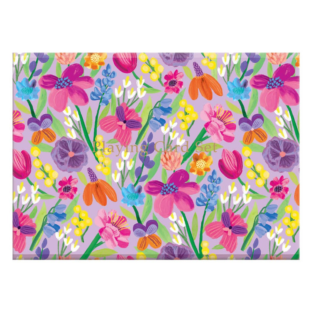 Floral Supernova Luxury Playing Card Set by Roger la Borde