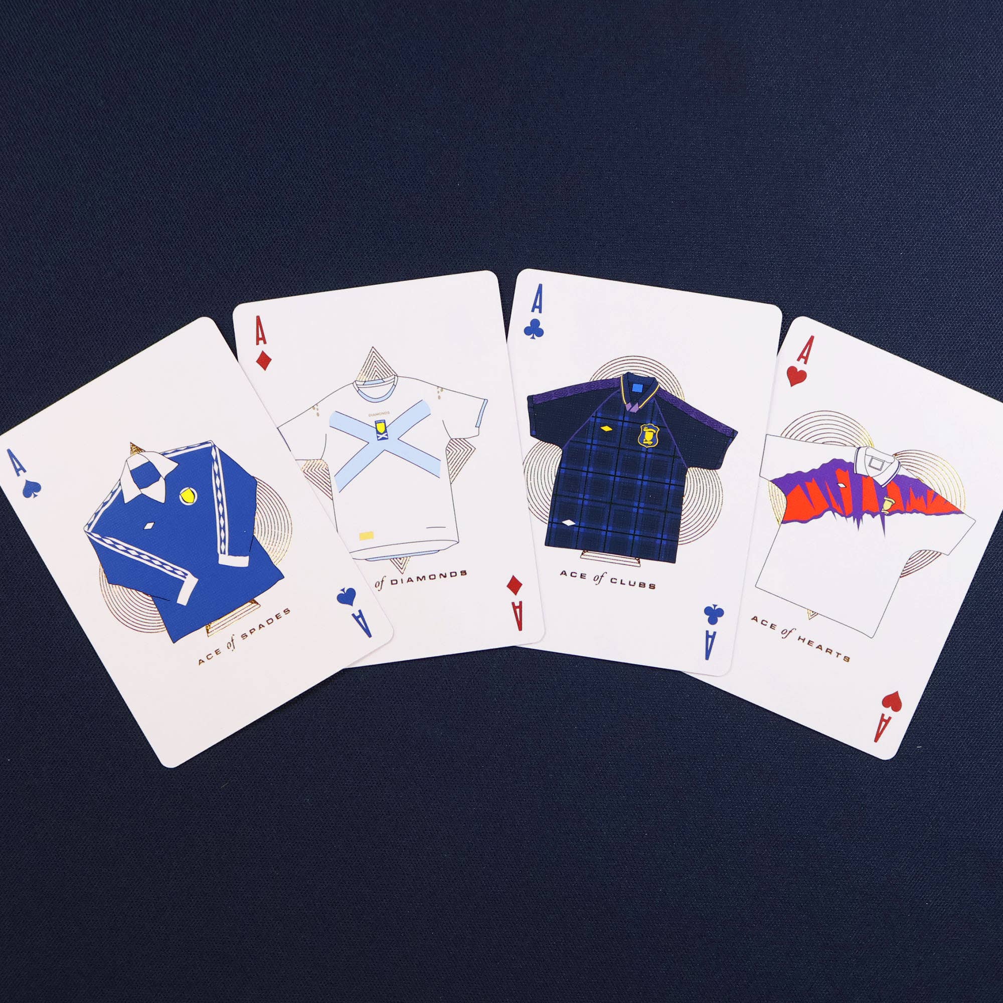 Scotland Football Playing Cards by Boot & Ball