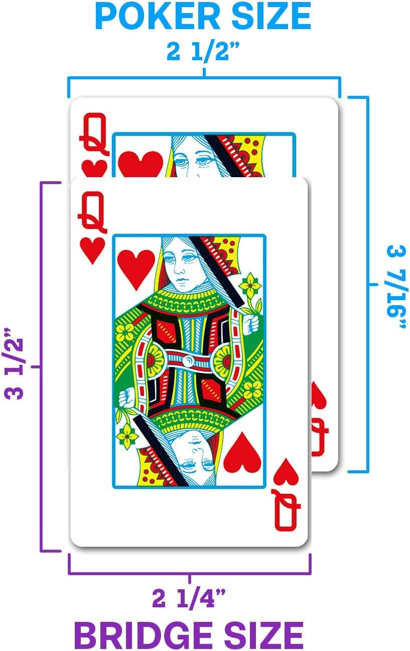 Copag 1546 Elite Poker Size - Jumbo Index Burgundy/Green