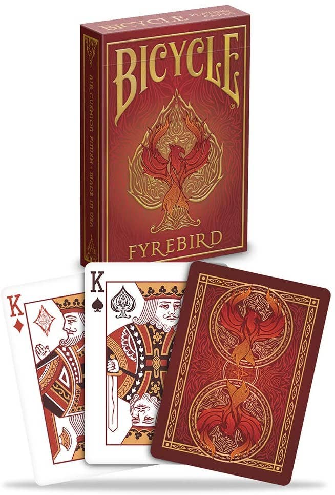Bicycle Fyrebird Cards