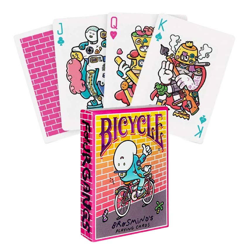 Bicycle Brosmind Four Gangs Playing Cards