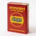 Lingo Spanish Travel Playing Cards in Wayfarer Tin Case Learn Spanish