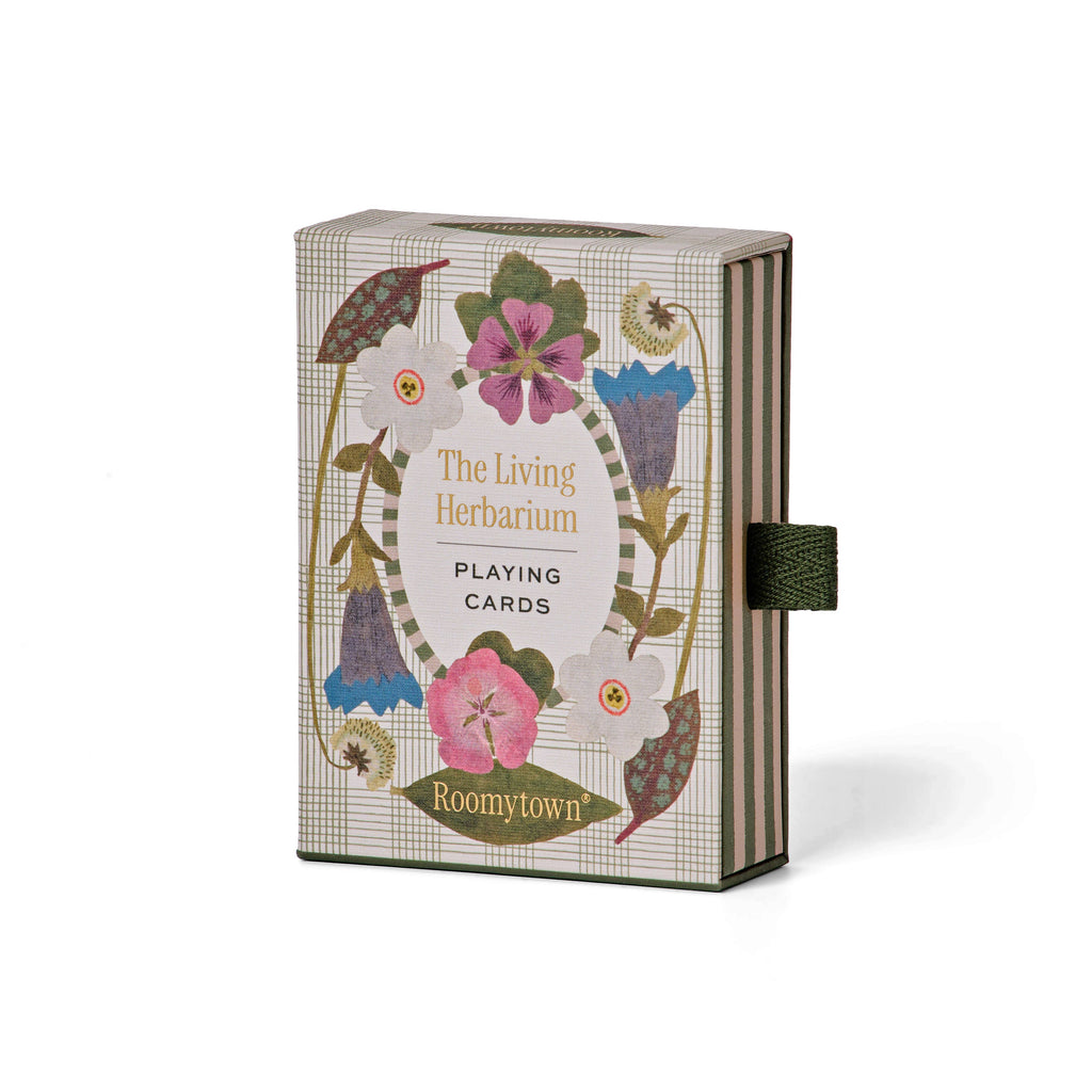 The Living Herbarium Playing Cards – Single Deck by Roomytown