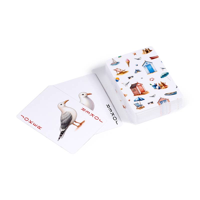Puckator Coastal Playing Cards – Seaside & Beach Deck