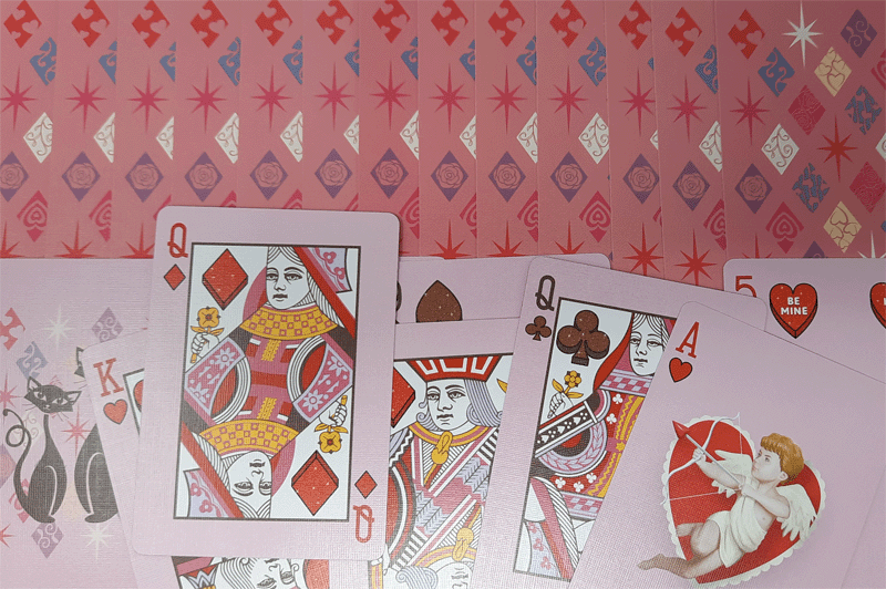 Bicycle Vintage Valentine Playing Cards